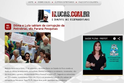 Blog HLucas divulga pesquisa sobre Operação Lava Jato