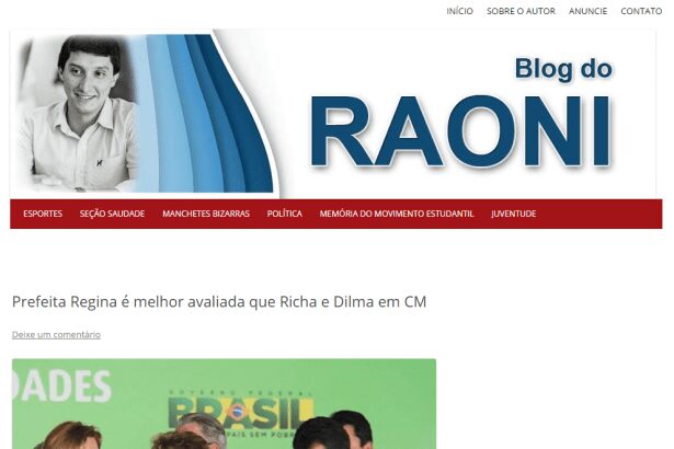Blog do Raoni divulga pesquisa de avaliação dos Governos Federal, Estadual e Municipal em Campo Mourão/Pr