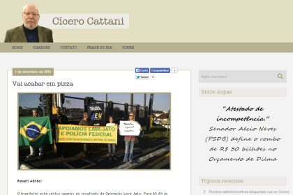Cícero Cattani divulga pesquisa sobre Operação Lava Jato