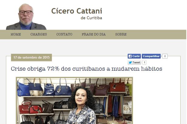 Cícero Cattani divulga pesquisa sobre hábito de consumo do curitibano