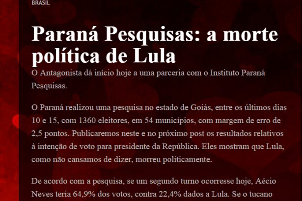 Londrina Pé Vermelho divulga pesquisa realizada no Estado de Goiás