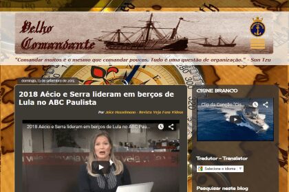 Blog Velho Comandante divulga pesquisa Presidencial realizada no ABC Paulista