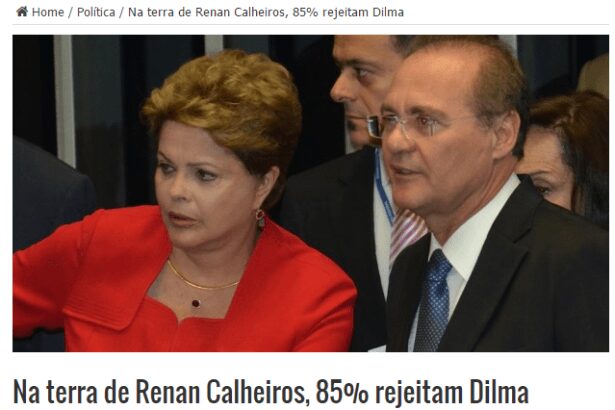 Infotau divulga pesquisa de aprovação da Presidente Dilma no Estado de Alagoas