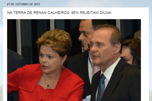 Blog Ornan Serapião divulga pesquisa de avaliação da Presidente Dilma no Alagoas