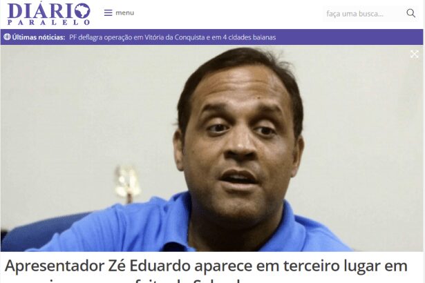Diário Paralelo divulga intenção de voto para Prefeitura de Salvador e avaliação dos Governos Estadual e Municipal
