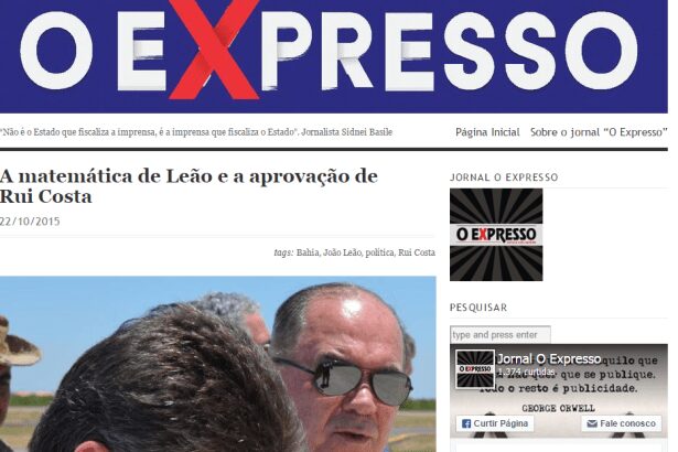 Jornal O Expresso divulga aprovação de Rui Costa