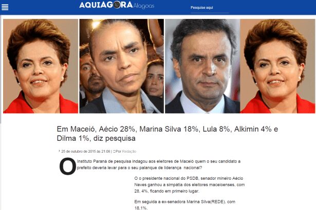 Aqui Agora Alagoas divulga pesquisa realizada em Maceió sobre preferencia de apoio a candidatos à Prefeitura