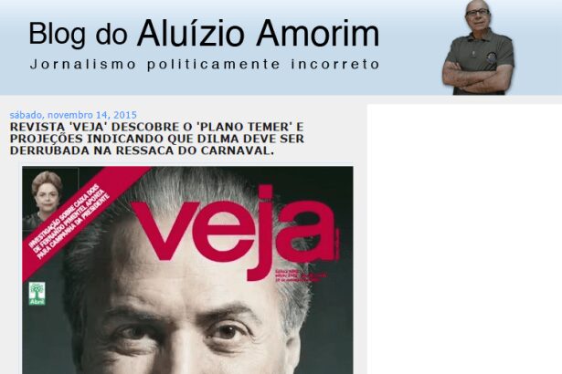 Blog do Aluísio Amorim comenta pesquisa realizada pelo Instituto Paraná Pesquisas no Estado de Minas Gerais