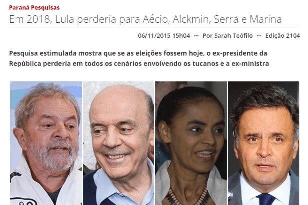 Jornal Opção divulga pesquisa Nacional