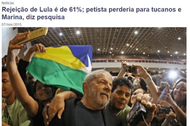 G+ Notícias divulga intenção de voto dos brasileiros para Eleições Presidenciais