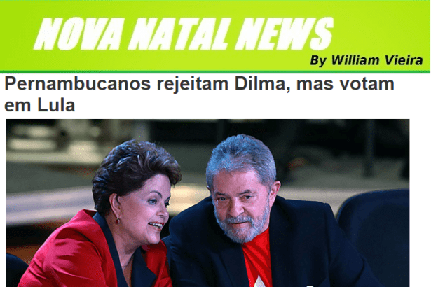 Nova Natal News comenta situação Eleitoral para Presidente, no Estado do Pernambuco