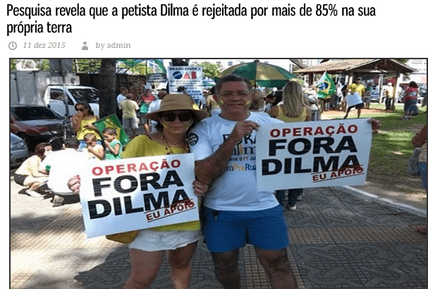 O Jornal do Estado-ES divulga pesquisa sobre avaliação ao Governo da Presidente Dilma Rousseff no Estado do Rio Grande do Sul