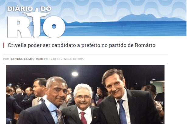 Diário Do Rio comenta pesquisa sobre Eleições Municipais da cidade do Rio de Janeiro
