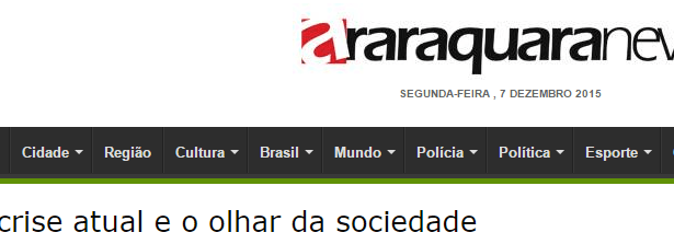 Araraquara News comenta pesquisa sobre a administração da Presidente Dilma Rousseff