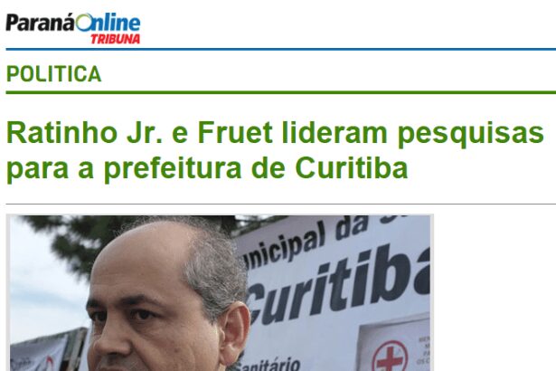 Paraná Online divulga pesquisa sobre a intenção de voto dos curitibanos para as eleições municipais de 2016