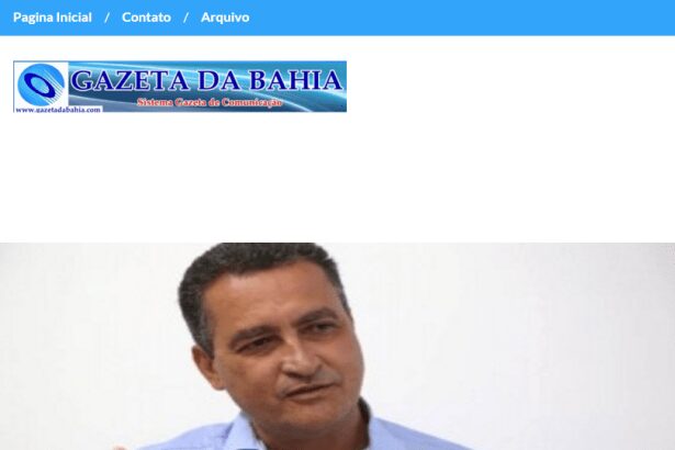 Gazeta da Bahia divulga pesquisa que aponta Rui Costa como o terceiro melhor avaliado do país