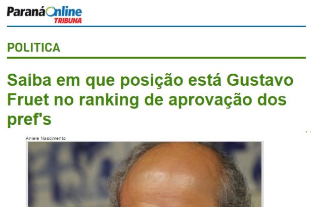 Paraná Online divulga pesquisa sobre a popularidade dos prefeitos de 13 capitais brasileiras