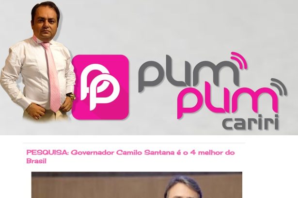 Blog do Plim Plim Cariri divulga pesquisa sobre a popularidade dos governadores de 13 estados brasileiros