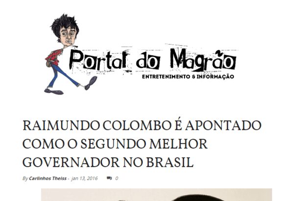 Blog do Magrão divulga pesquisa sobre a popularidade dos governadores de 13 estados