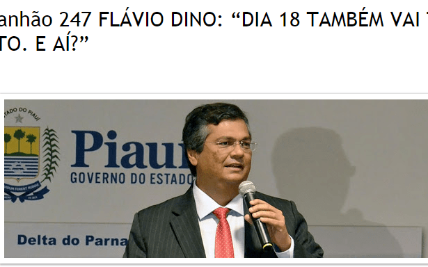 Blog Do Paulo Roberto comenta pesquisa de opinião realizado durante a manifestação do dia 13 de março