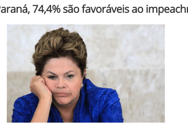 O Presente Digital divulga pesquisa sobre a popularidade da Presidente Dilma Rousseff