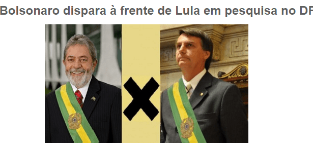 Blog RN Informa, divulga pesquisa sobre a disputa Eleitoral no Distrito Federal