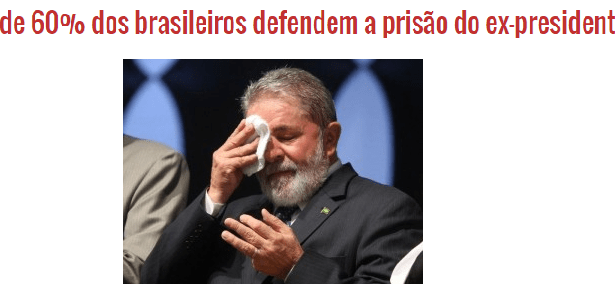 Jornal O Mais Positivo divulga pesquisa sobre o Ex-Presidente Lula