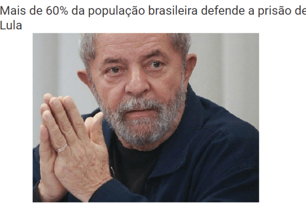 Circuito Mato Grosso divulga pesquisa sobre a popularidade do Ex-Presidente Lula