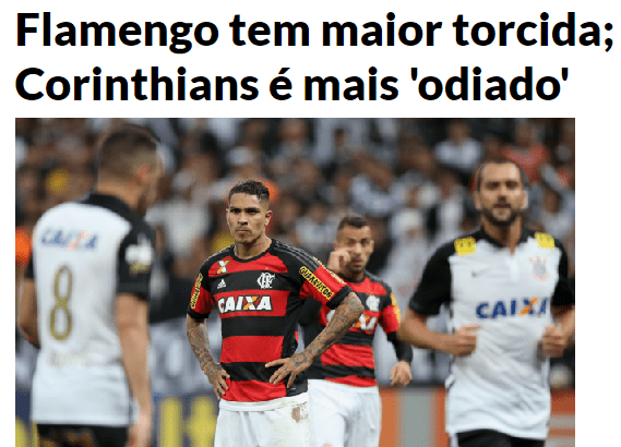 Revista Placar divulga pesquisa sobre os Times de Futebol, os mais amados e os mais odiados pelos torcedores
