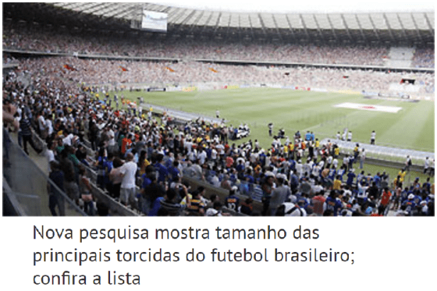 Cariri Ceara divulga pesquisa sobre os Times de Futebol, os mais amados e os mais odiados pelos torcedores
