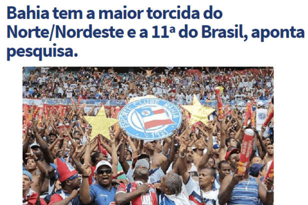 Itacaré Urgente divulga pesquisa sobre os Times de Futebol, os mais amados e os mais odiados pelos torcedores