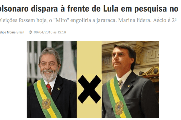 Blog Felipe Moura Brasil - Veja.Com divulga pesquisa sobre a disputa Eleitoral no Distrito Federal