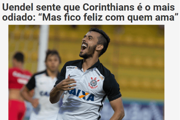 Timão Web divulga pesquisa sobre os Times de Futebol, os mais amados e os mais odiados pelos torcedores