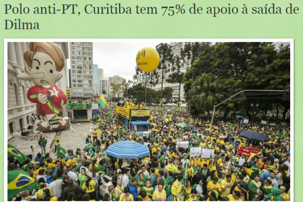 Itapoá Por Dentro divulga pesquisa realizada no Município de Curitiba sobre a Presidente Dilma Rousseff
