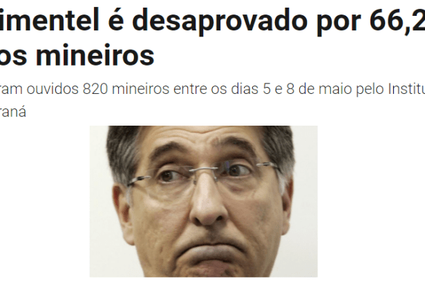 Alô Congonhas comenta pesquisa sobre a popularidade do Governador de Belo Horizonte, Fernando Pimentel