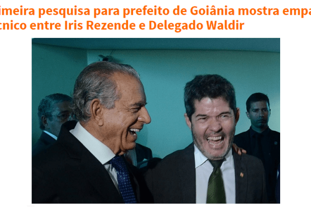 Site Curta Mais divulga pesquisa sobre a disputa Eleitoral para a Prefeitura de Goiânia