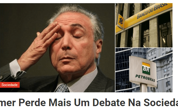 Angobrasil.net, divulga pesquisa sobre a opinião dos Brasileiros com relação a privatização de empresas estatais