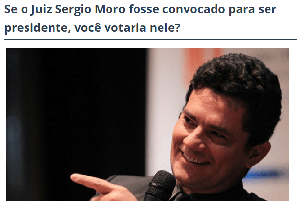 The Folha Edition, comenta pesquisa sobe a popularidade do Juiz Sérgio Moro