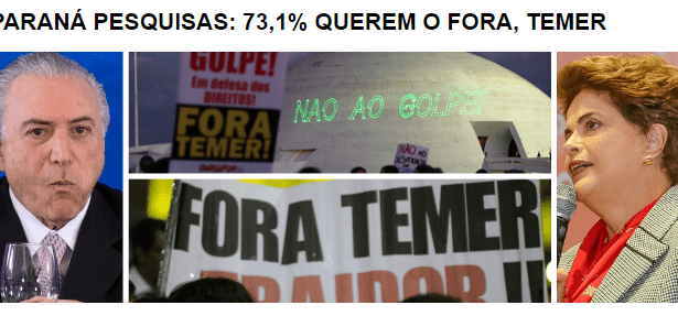 Tabira Em Debate, divulga pesquisa sobre o Presidente Michel Temer e a Ex-Presidente Dilma Rousseff