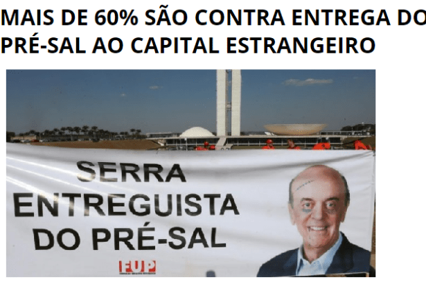 Jornal O Proletário, divulga pesquisa sobre a opinião do Brasileiros com relação as novas propostas do Presidente Michel Temer