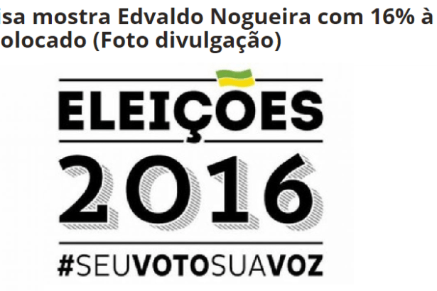 Site Em Foco Web divulga pesquisa sobre a disputa eleitoral a Prefeitura de Aracaju