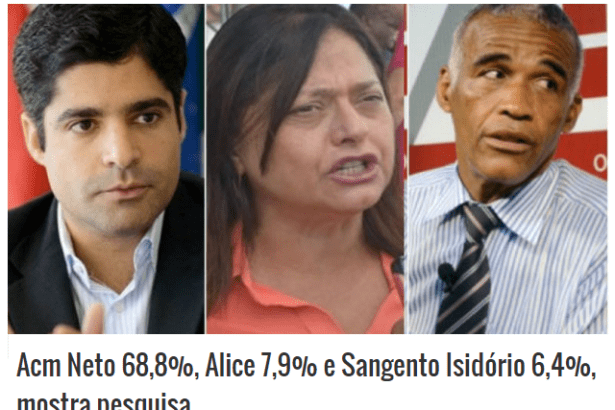 24 Horas Bahia divulga pesquisa sobre a disputa eleitoral a Prefeitura de Salvador