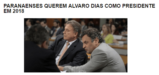 Blog Parque Silvana Em Foco divulga pesquisa realizada no Estado do Paraná sobre a Situação Eleitoral para Presidente do Brasil