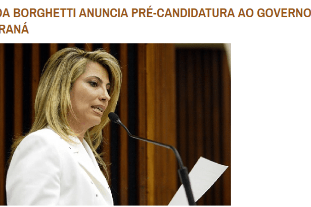 Portal Ta Na Cidade divulga pesquisa realizada no Estado do Paraná sobre a disputa eleitoral ao Governo do Estado