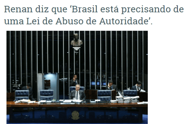 Portal Peraweb divulga pesquisa Nacional sobre a criação de leis contra Abuso de Autoridade de Juízes e Procuradores