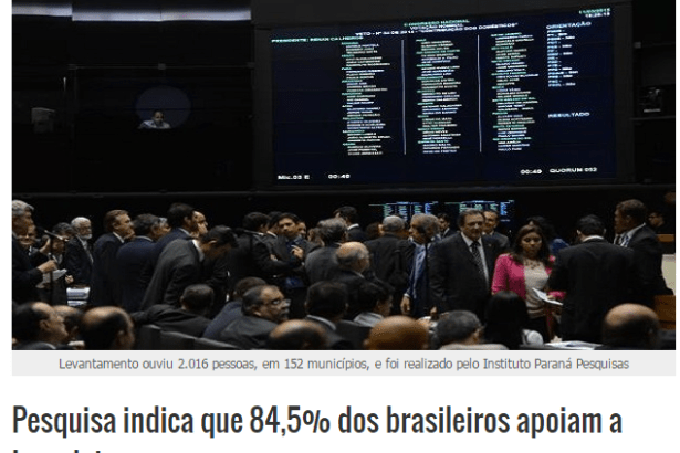 Portal Revelando São Carlos divulga pesquisa Nacional sobre a Operação Lava Jato e Abuso de Autoridade de Juízes e Procuradores