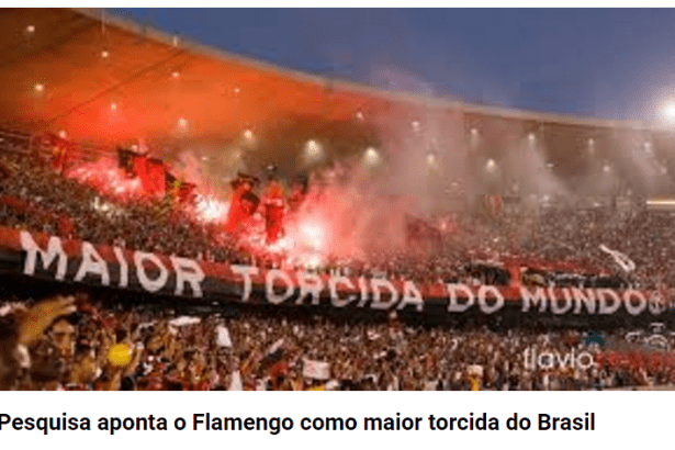 Blog Olha O Gol divulga pesquisa sobre a preferência dos Brasileiros com relação aos Times de Futebol
