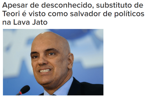 Buzz Feed divulga pesquisa nacional realizada pela Paraná Pesquisas sobre a indicação de Alexandre de Moraes ao STF