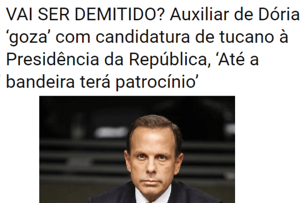 Site Click Política comenta pesquisa com a opinião dos brasileiros sobre as eleições Presidências em 2018