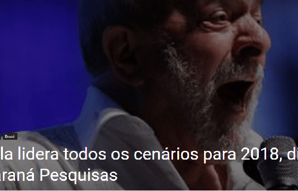 BR Notícias divulga pesquisa com a opinião dos brasileiros sobre as eleições Presidências em 2018